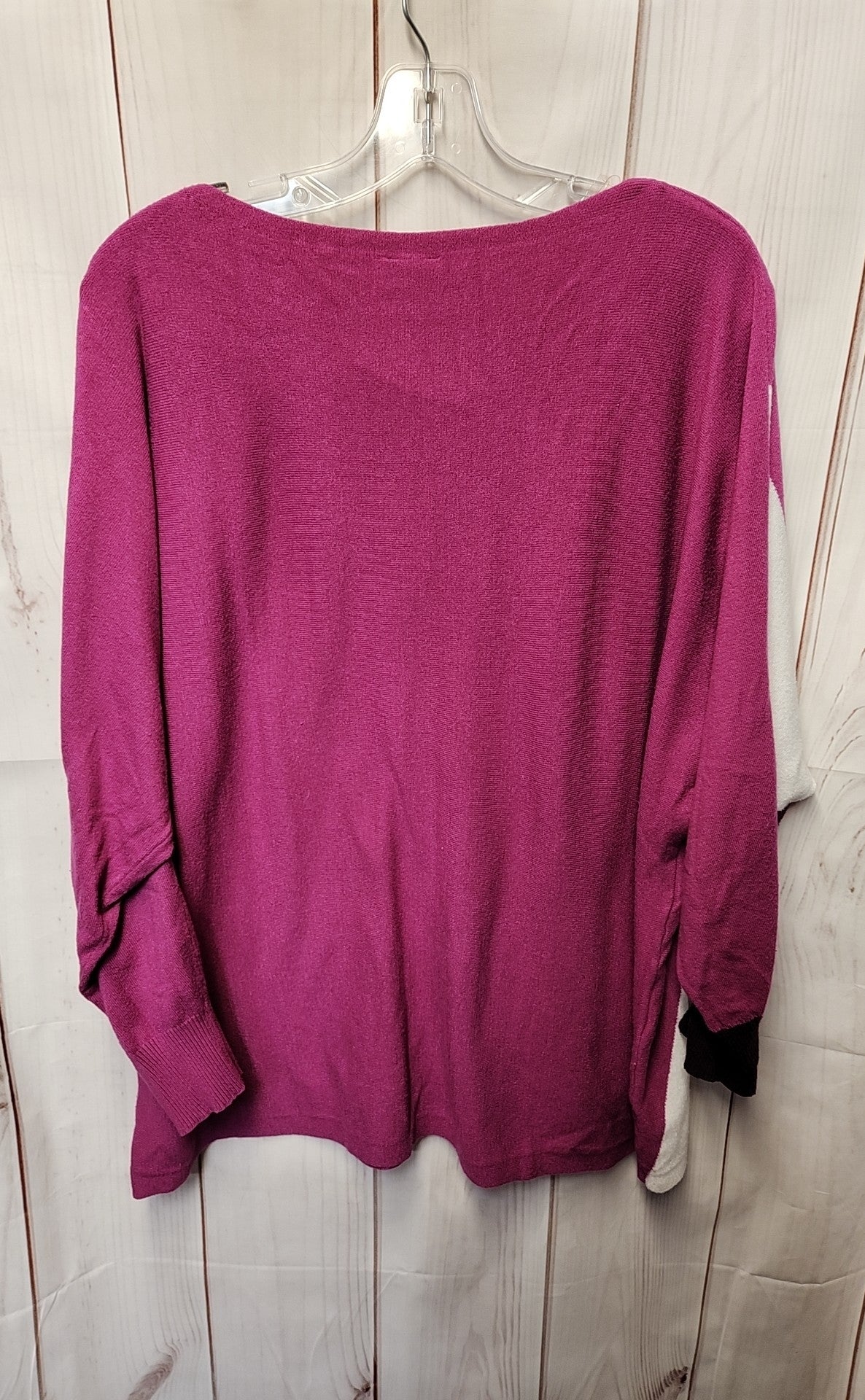 Aaeda Women's Size 1X Purple Sweater
