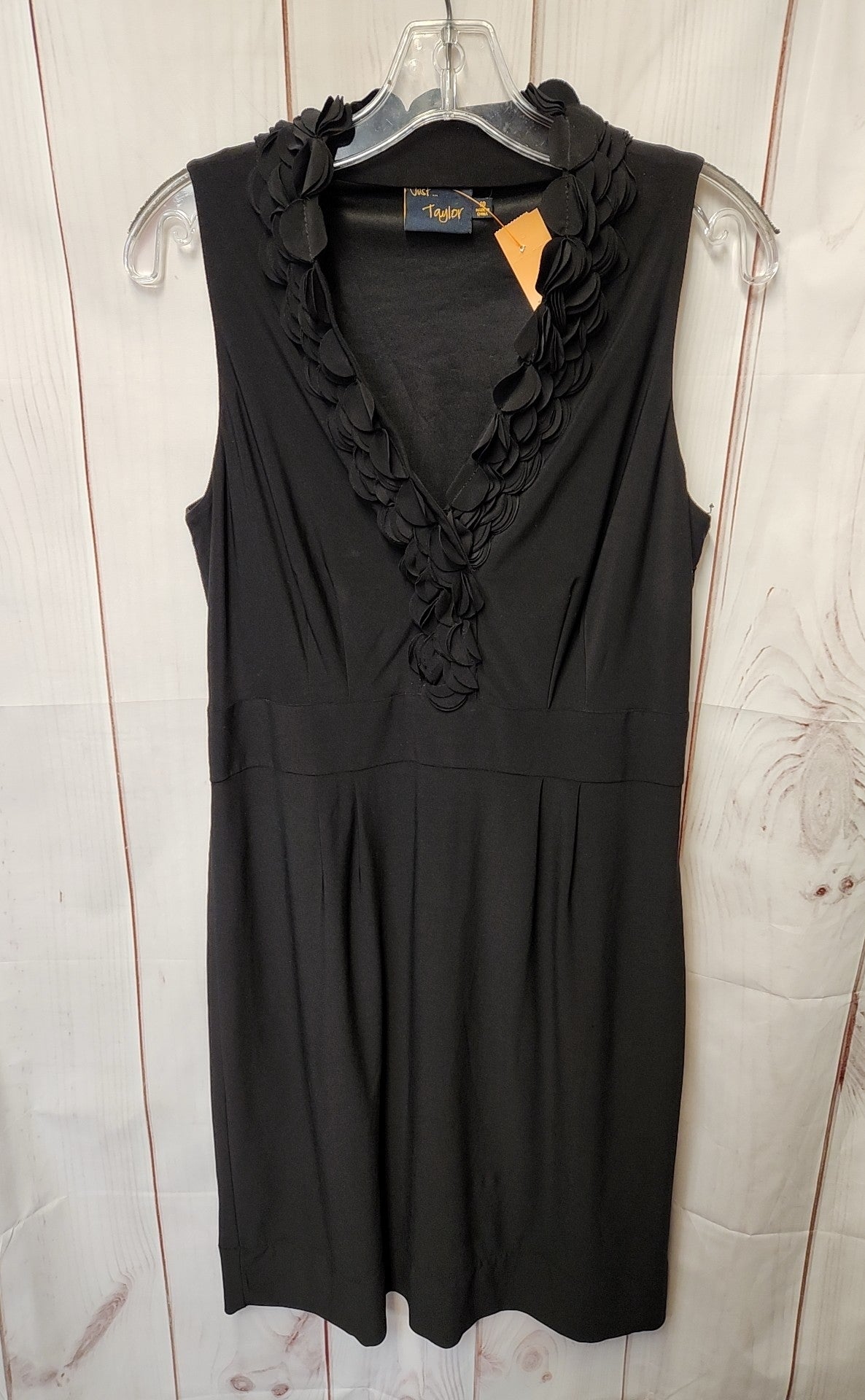 Just Taylor Women's Size 10 Black Dress