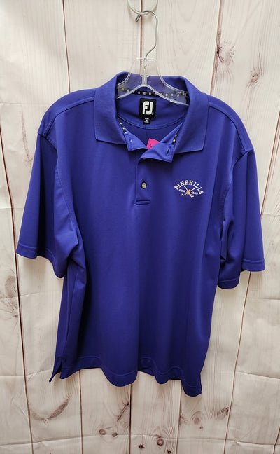 FJ Men's Size L Purple Shirt