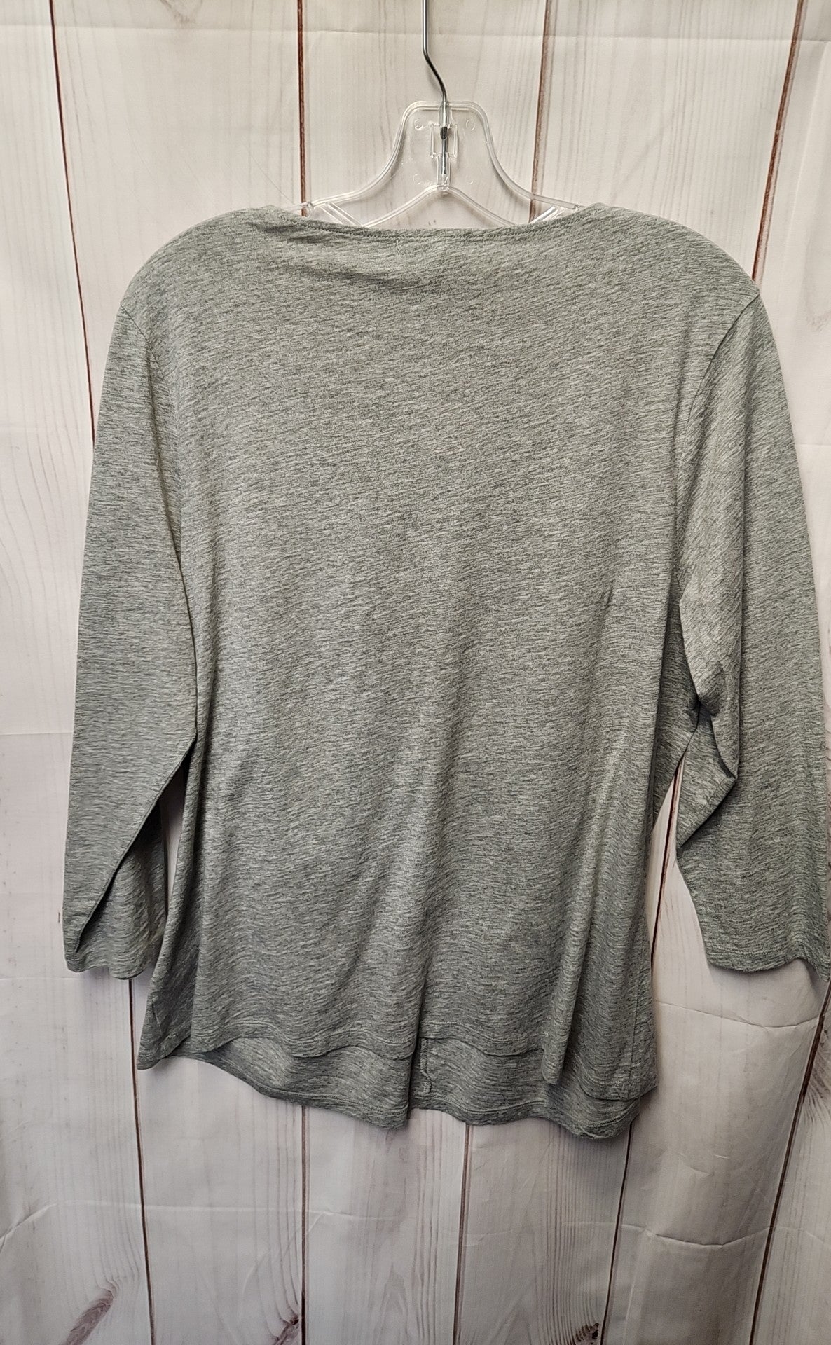 Boden Women's Size 18 Gray 3/4 Sleeve Top