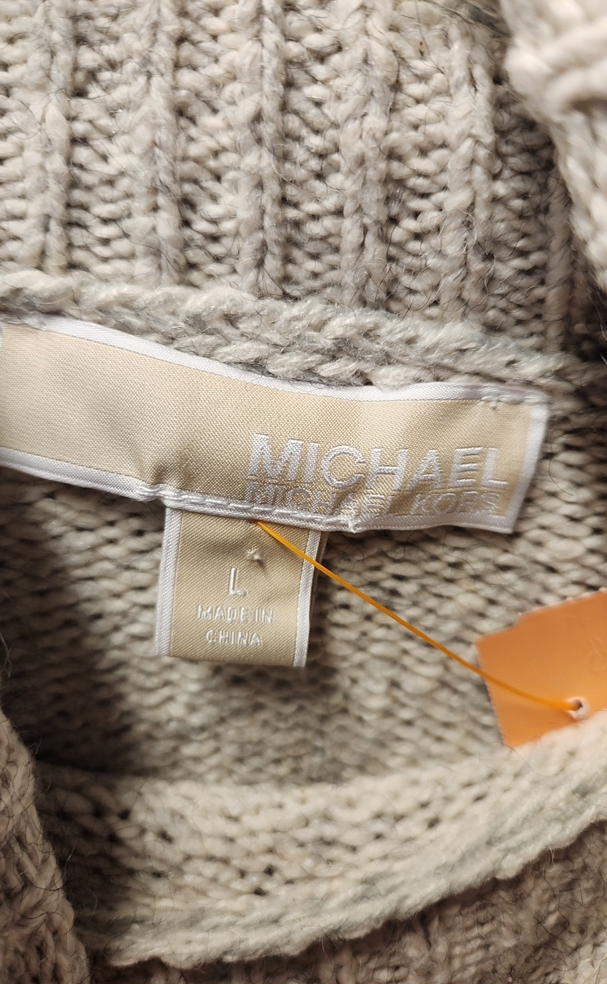 Michael Kors Women's Size L Beige Sweater