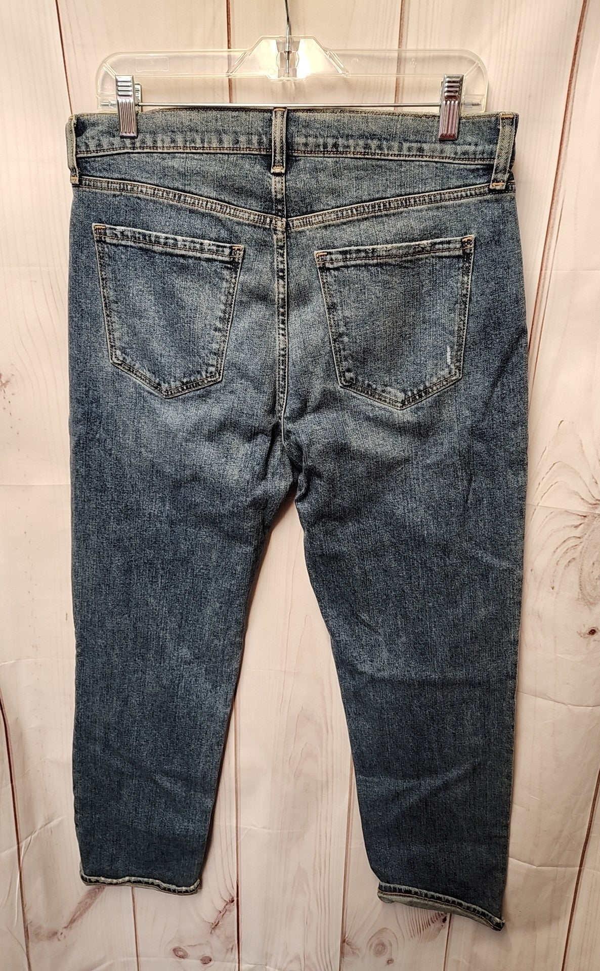 NWT Old Navy Women's Size 29 (7-8) Blue Jeans Boyfriend Mid Rise