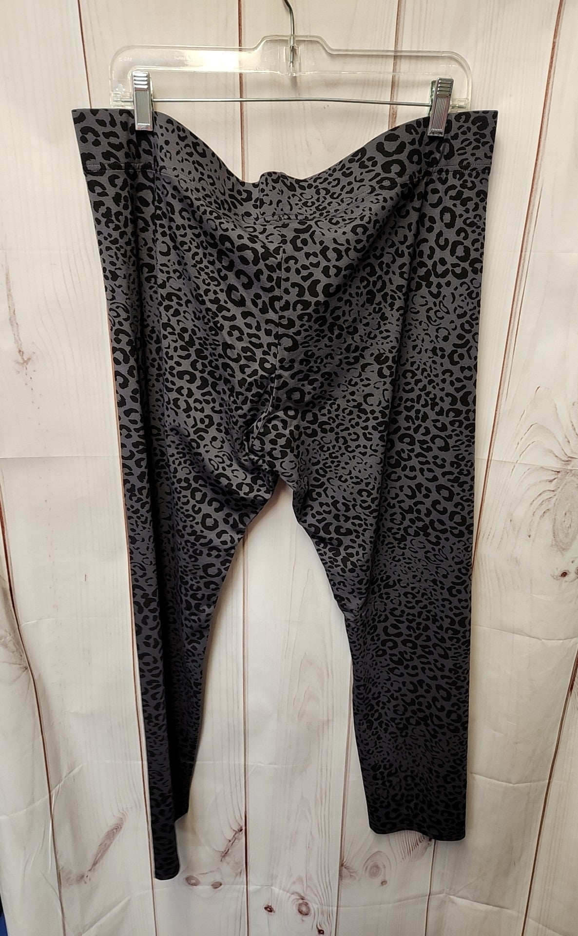 Soma Women's Size XL Gray Animal Print Leggings