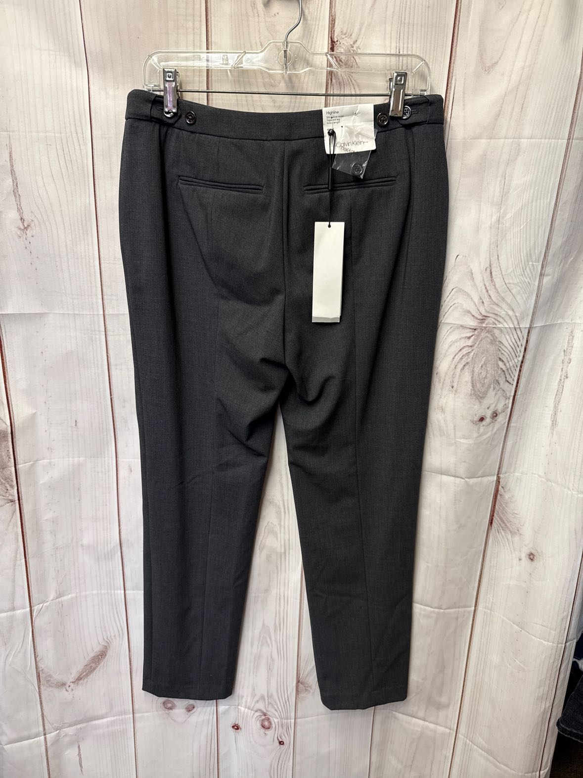 NWT Calvin Klein Women's Size 6 Gray Pants Highline