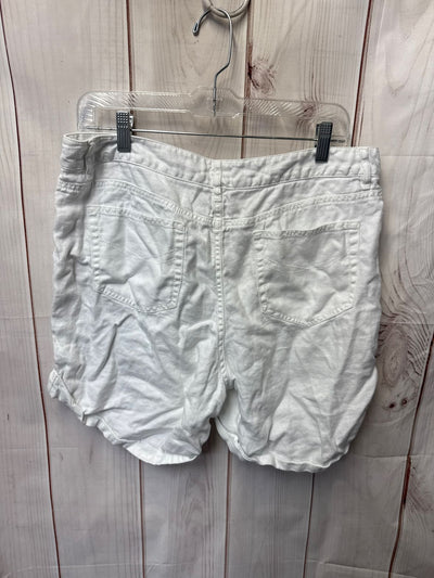 J Jill Women's Size 14 White Shorts