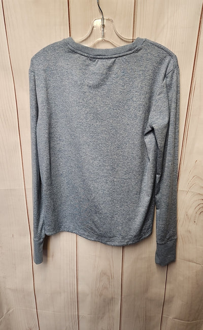 Athleta Girl's Size 12 Blue Shirt