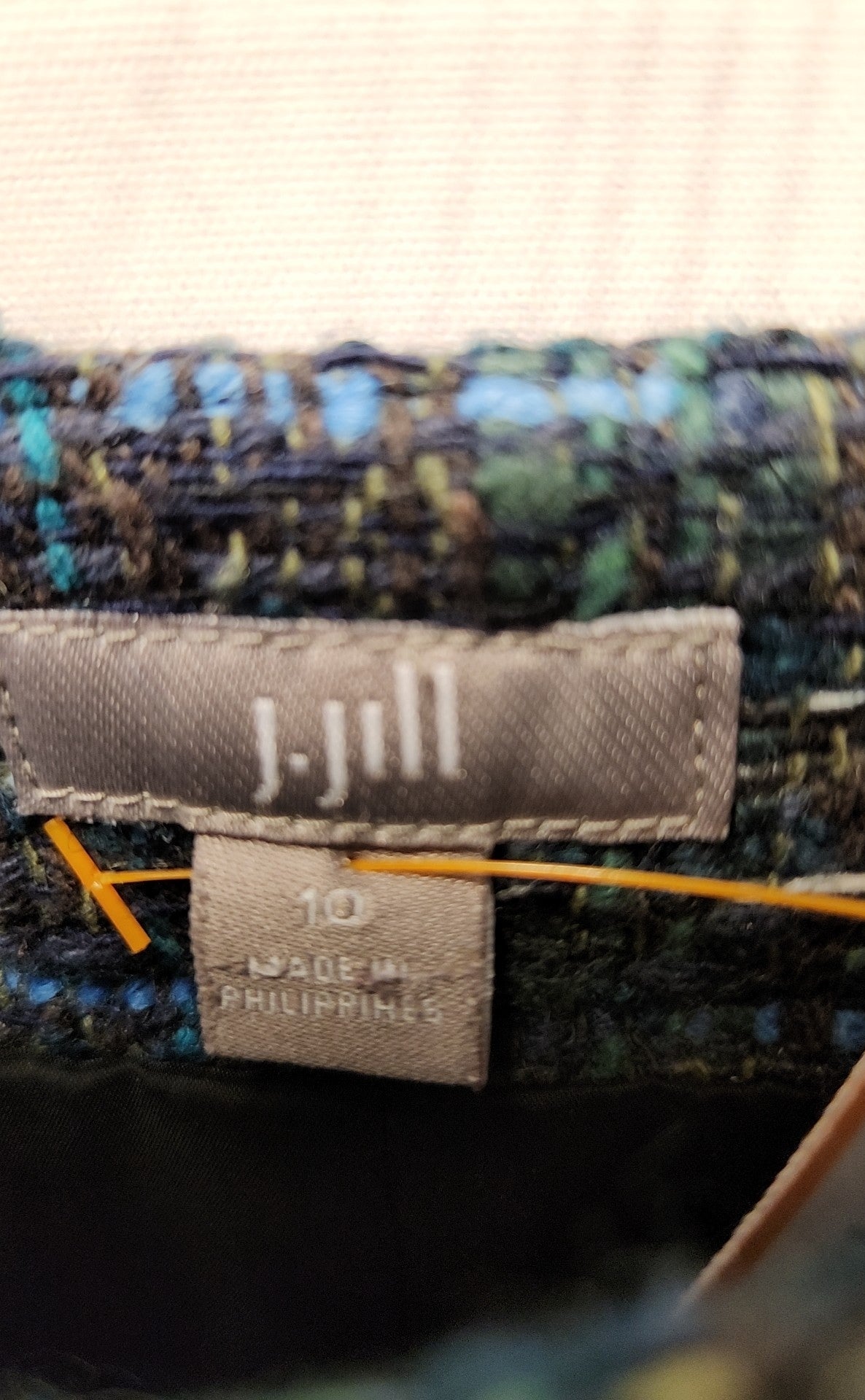 J Jill Women's Size 10 Teal Skirt