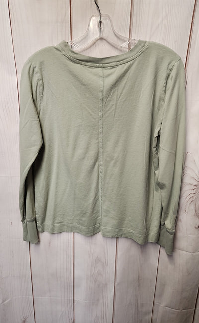 Lou & Grey Women's Size XS Green Long Sleeve Top