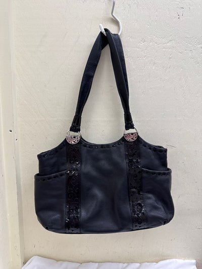 Brighton E823837 Black Leather Purse Bag