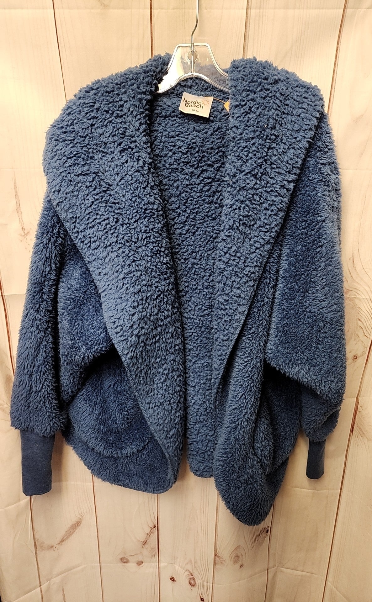 Nordic Beach Women's Size One Size Blue Cardigan