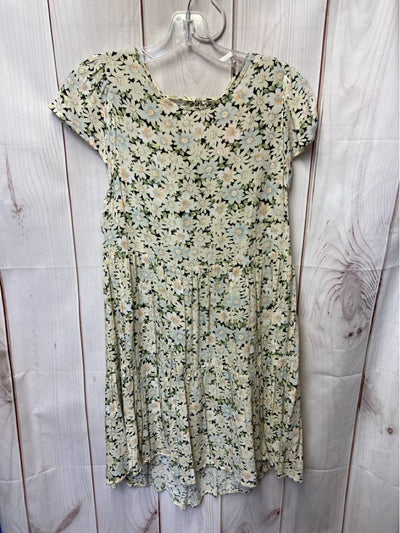 American Eagle Women's Size S White Floral Dress