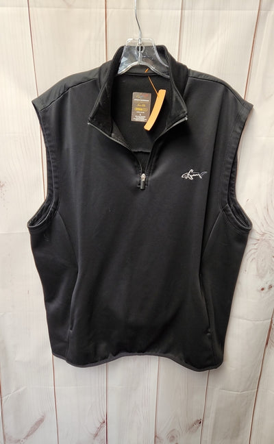 Greg Norman Men's Size L Black Vest