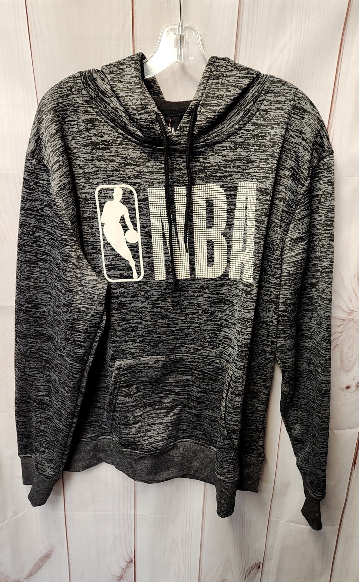 NBA Men's Size L Gray Sweatshirt