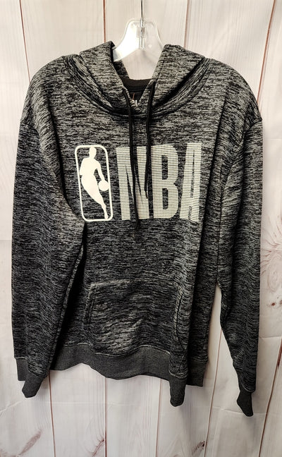 NBA Men's Size L Gray Sweatshirt
