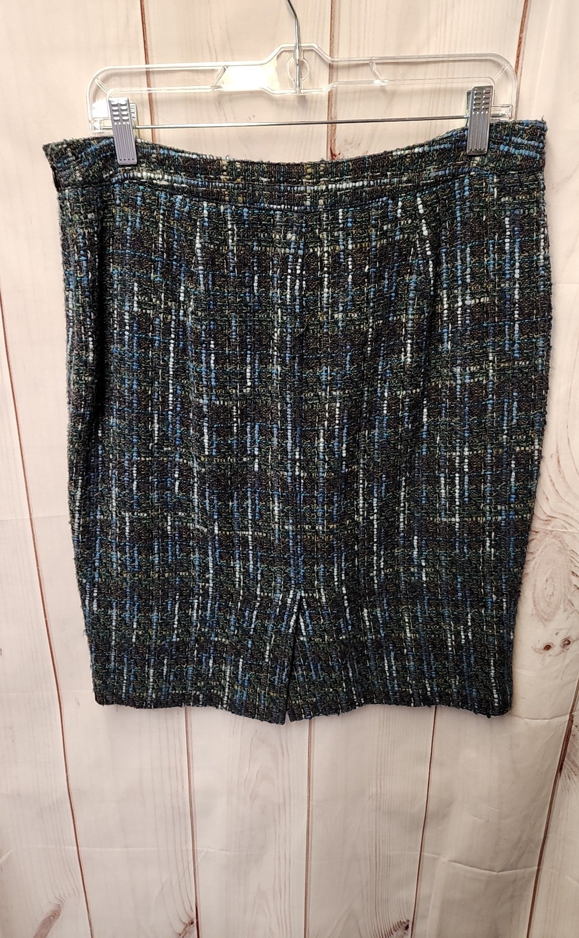 J Jill Women's Size 10 Teal Skirt