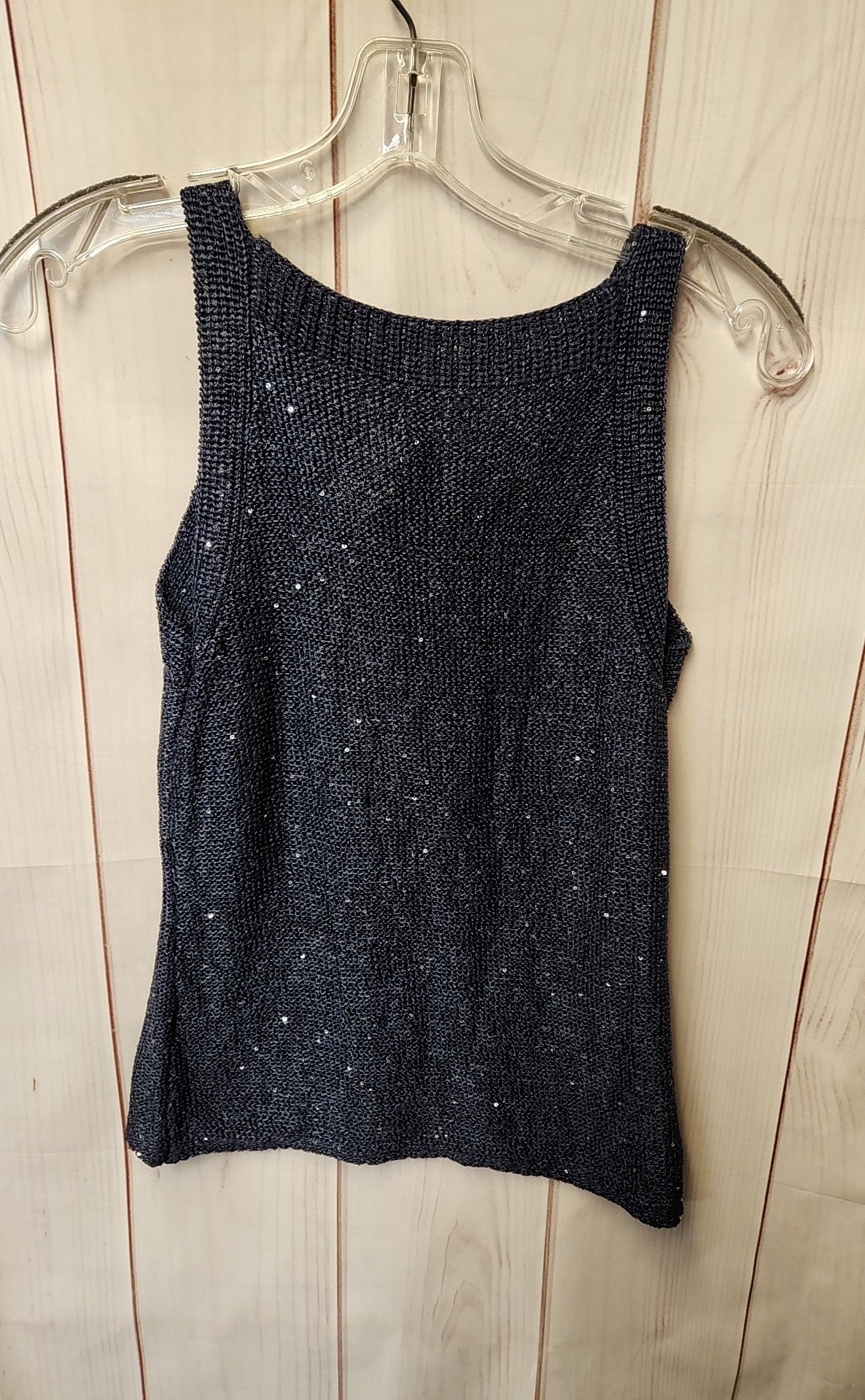 Nic & Zoe Women's Size XS Navy Sleeveless Top