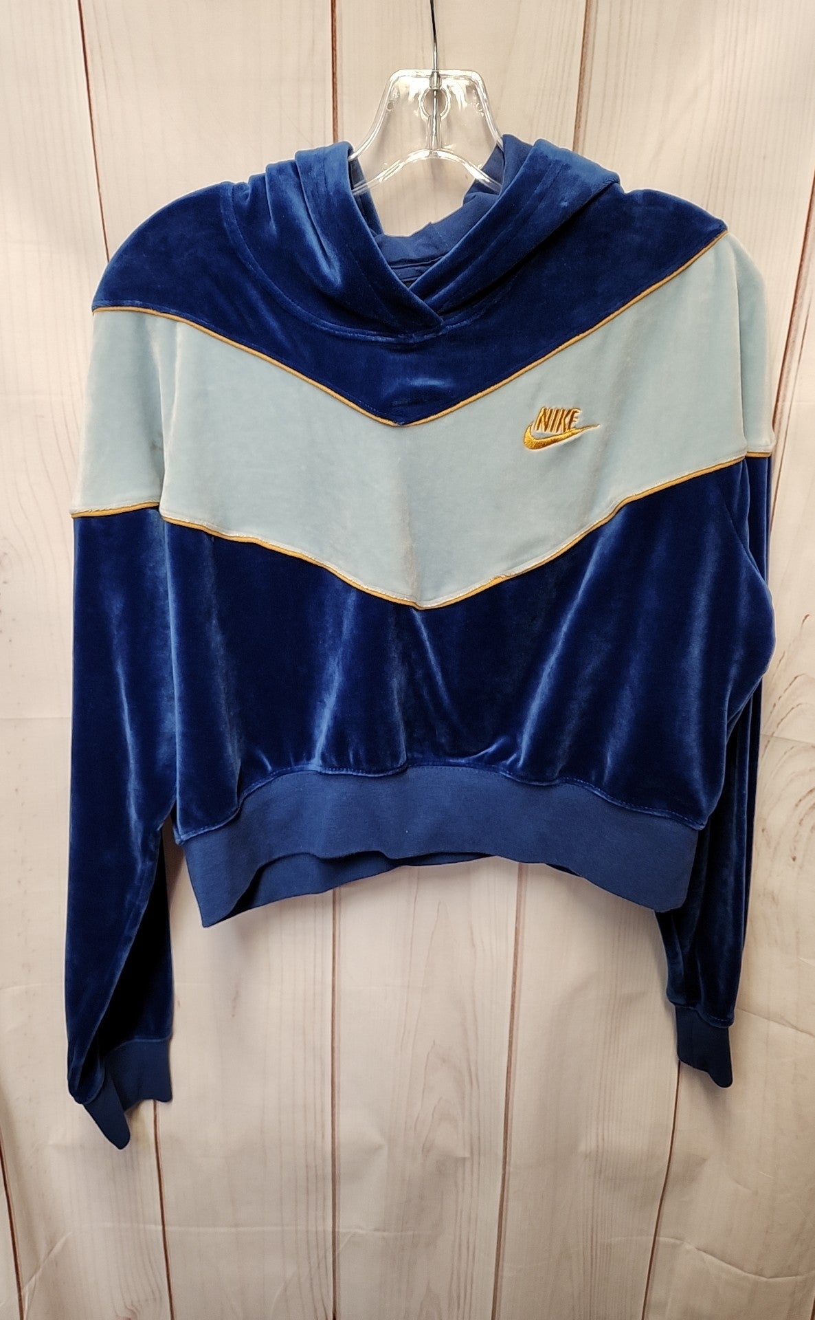 Nike Women's Size M Blue Sweatshirt