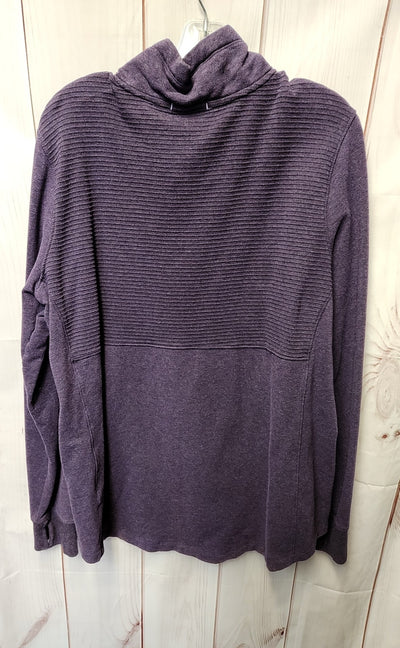 LL Bean Women's Size 1X Purple Sweater