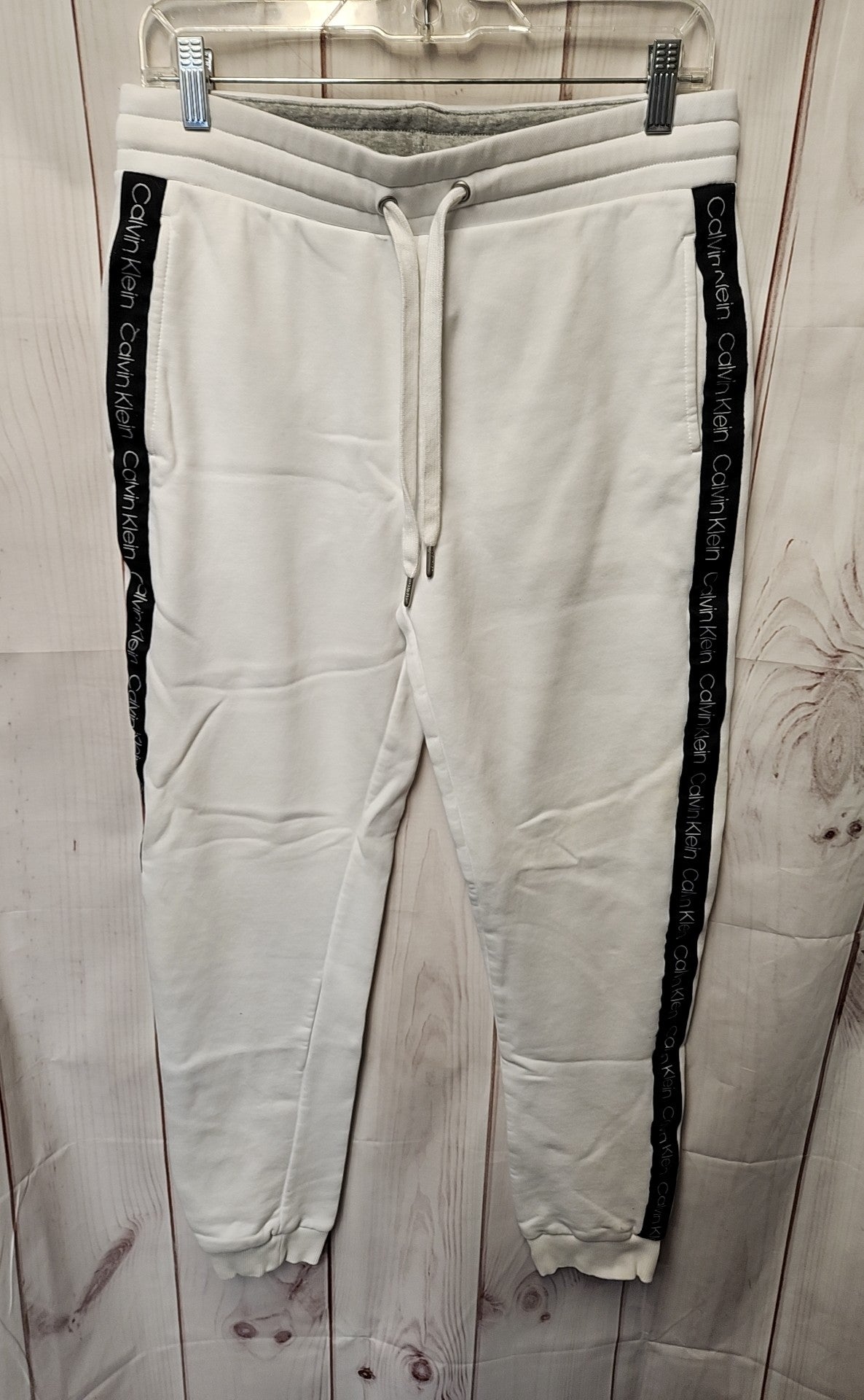 Calvin Klein Men's Size S White Sweatpants