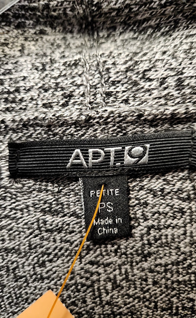 Apt 9 Women's Size S Petite Gray Cardigan