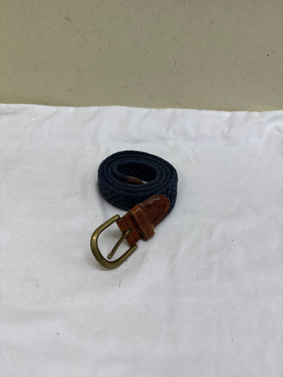 Fossil Size L Blue Belt
