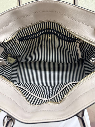Kate Spade Carmeron St Candace Off-White Leather Purse Bag