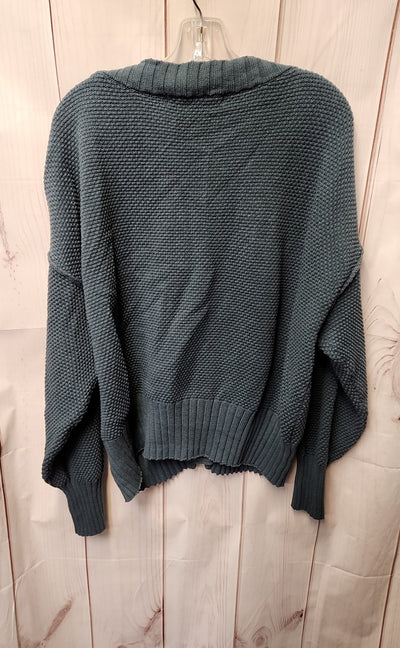 FP Beach Women's Size M Teal Cardigan