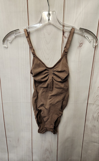 Skims Women's Size S/M Brown Bodysuit