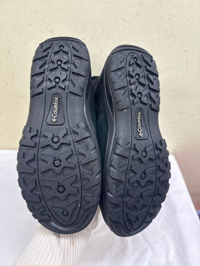 Columbia Women's Size 8-1/2 Black Boots Shoes