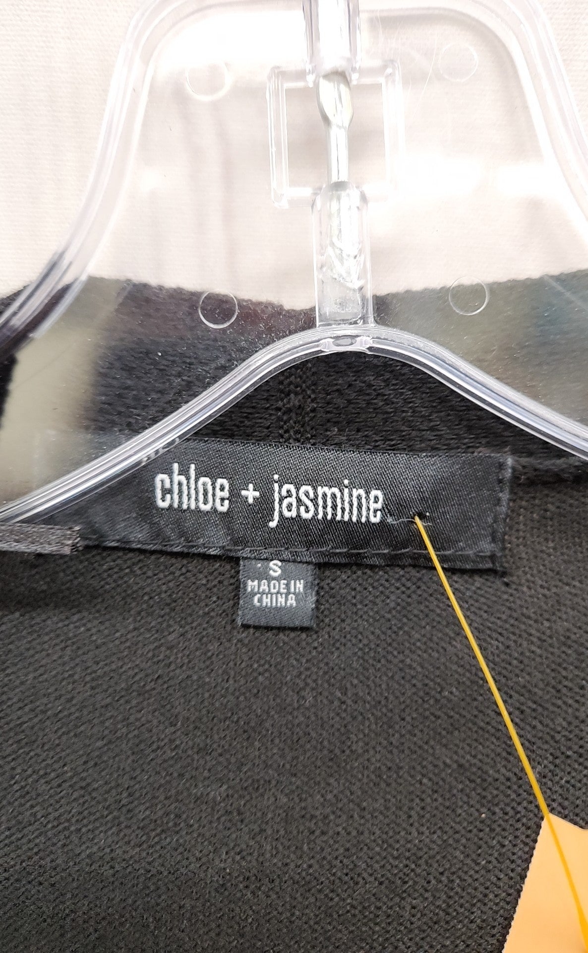 Chloe & Jasmine Women's Size S Black & White Cardigan