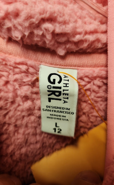 Athleta Girl's Size 12 Pink Sweatshirt