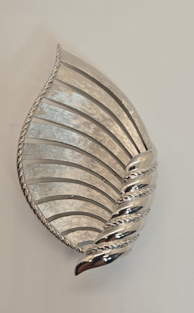 Trifari Silver Brooch Pin