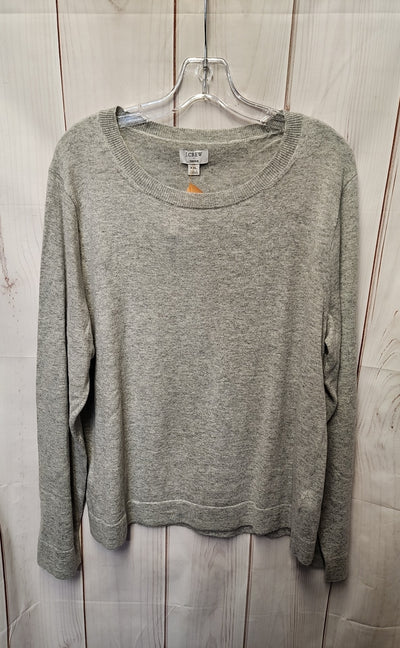 J Crew Women's Size XXL Gray Sweater