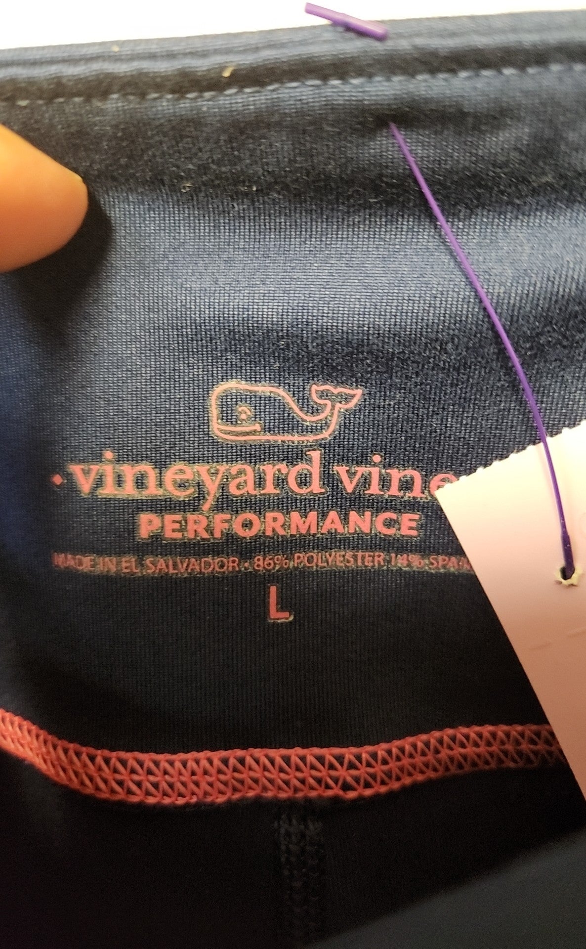 Vineyard Vines Women's Size L Navy Leggings