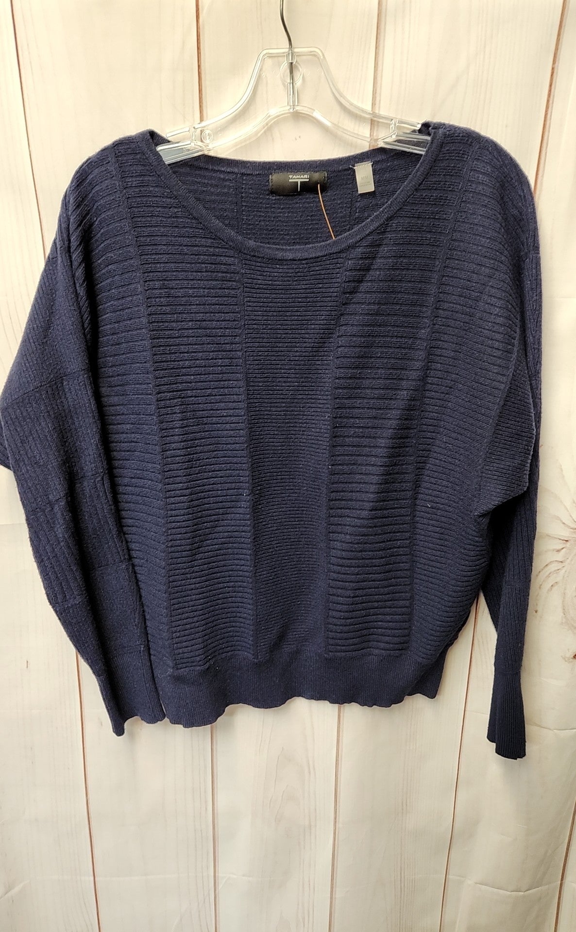 Tahari Women's Size M Navy Sweater