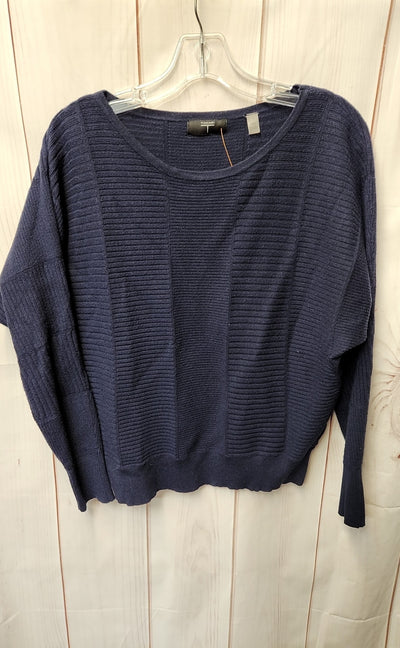 Tahari Women's Size M Navy Sweater