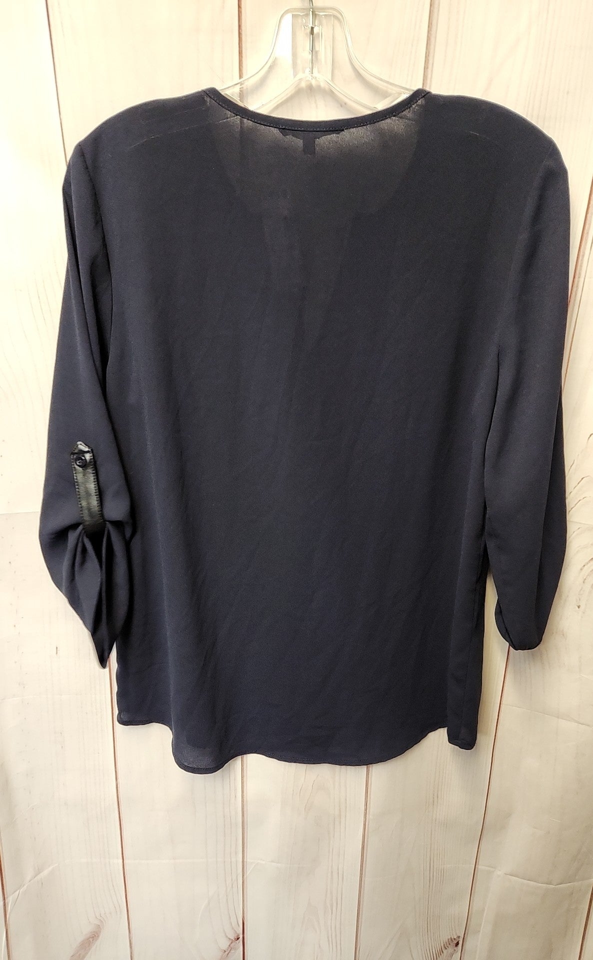 41 Hawthorn Women's Size S Navy 3/4 Sleeve Top
