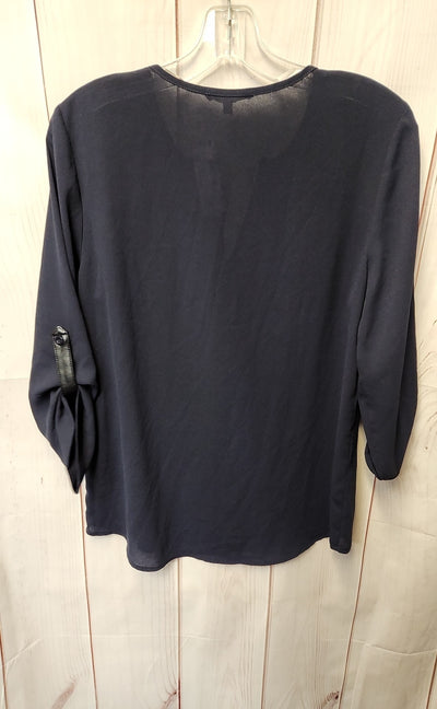 41 Hawthorn Women's Size S Navy 3/4 Sleeve Top