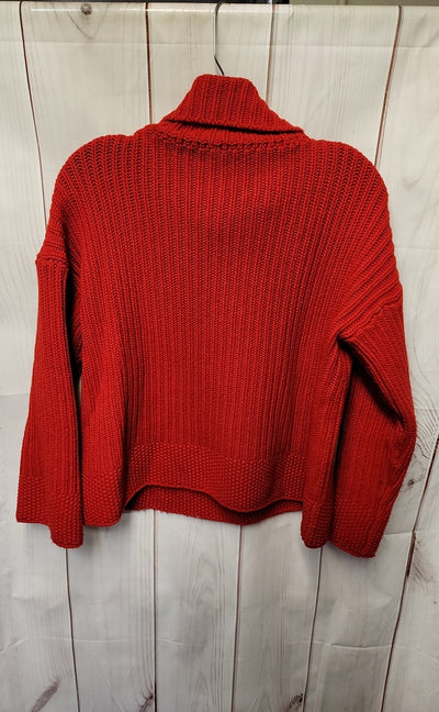 Kash Women's Size 42 = US M Red Wool Blend Sweater