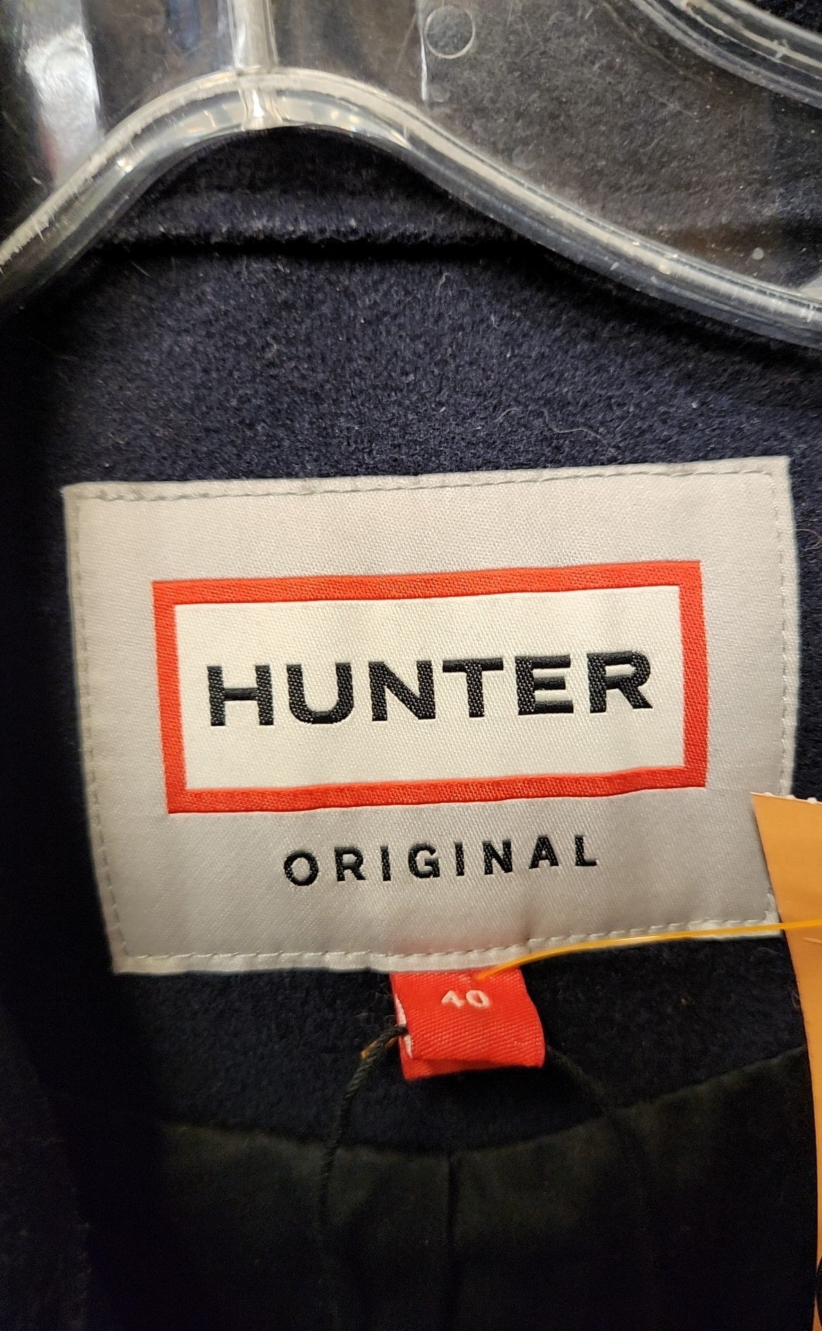 Hunter Men's Size 40 Navy Coat