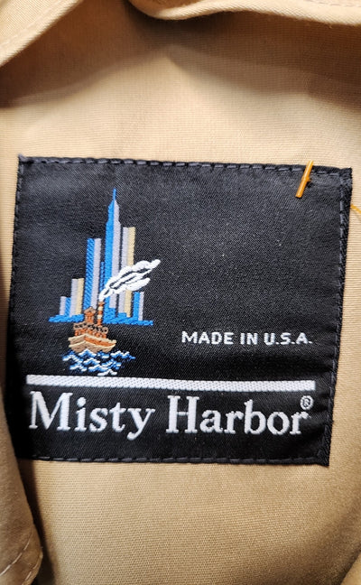 Misty Harbor Men's Size 44 Beige Coat