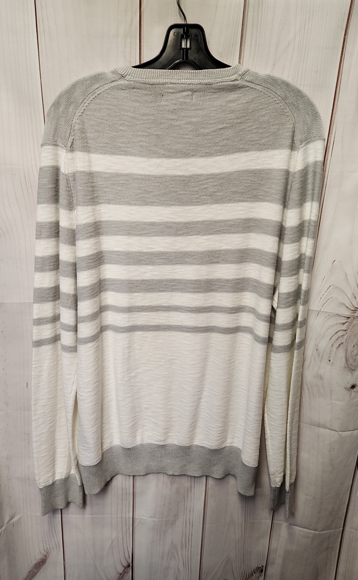 Kenneth Cole Men's Size XL White & Gray Sweater