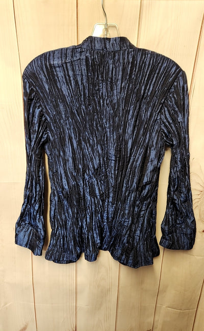 Chico's Women's Size 0 = US S Blue Cardigan