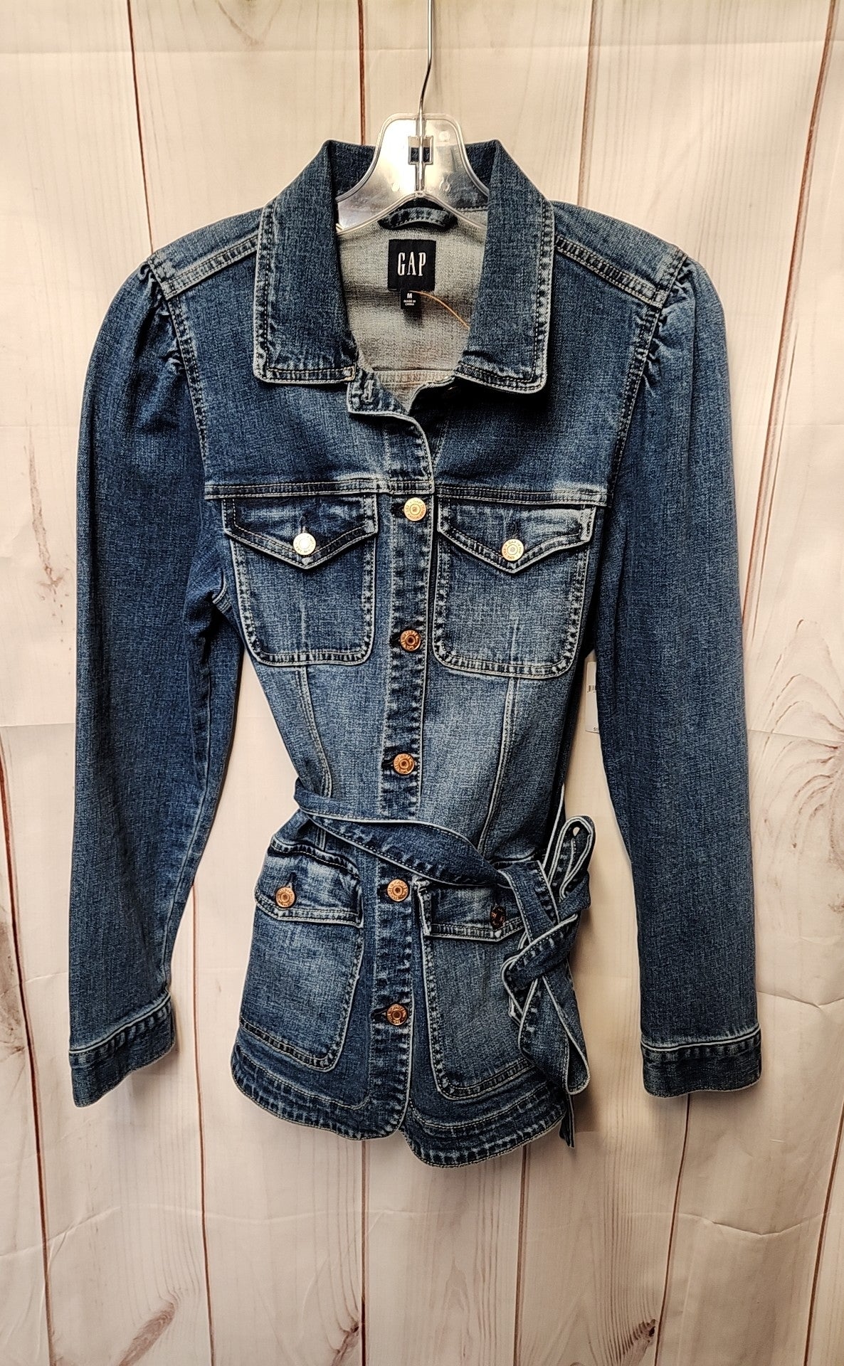 NWT Gap Women's Size M Blue Jacket