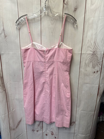 NWT Lilly Pulitzer Women's Size 6 PB Pink Seersucker Petra Dress