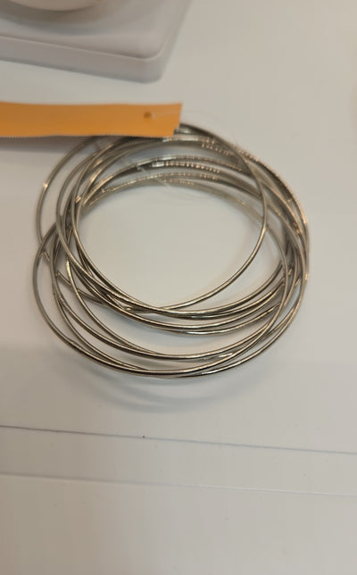 Silver Bangle Bracelets