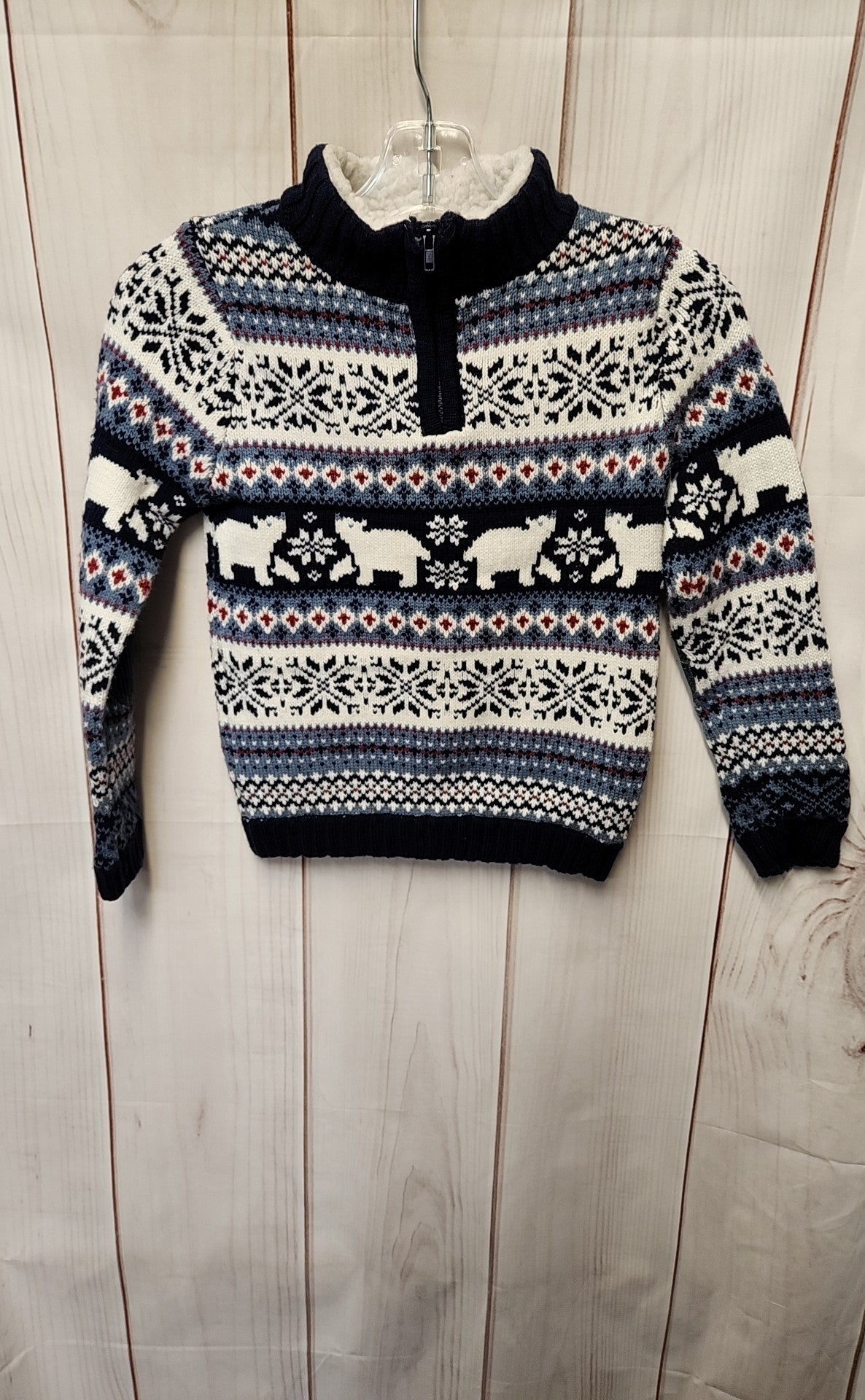 Aspen Boy's Size 4 Blue Sweater