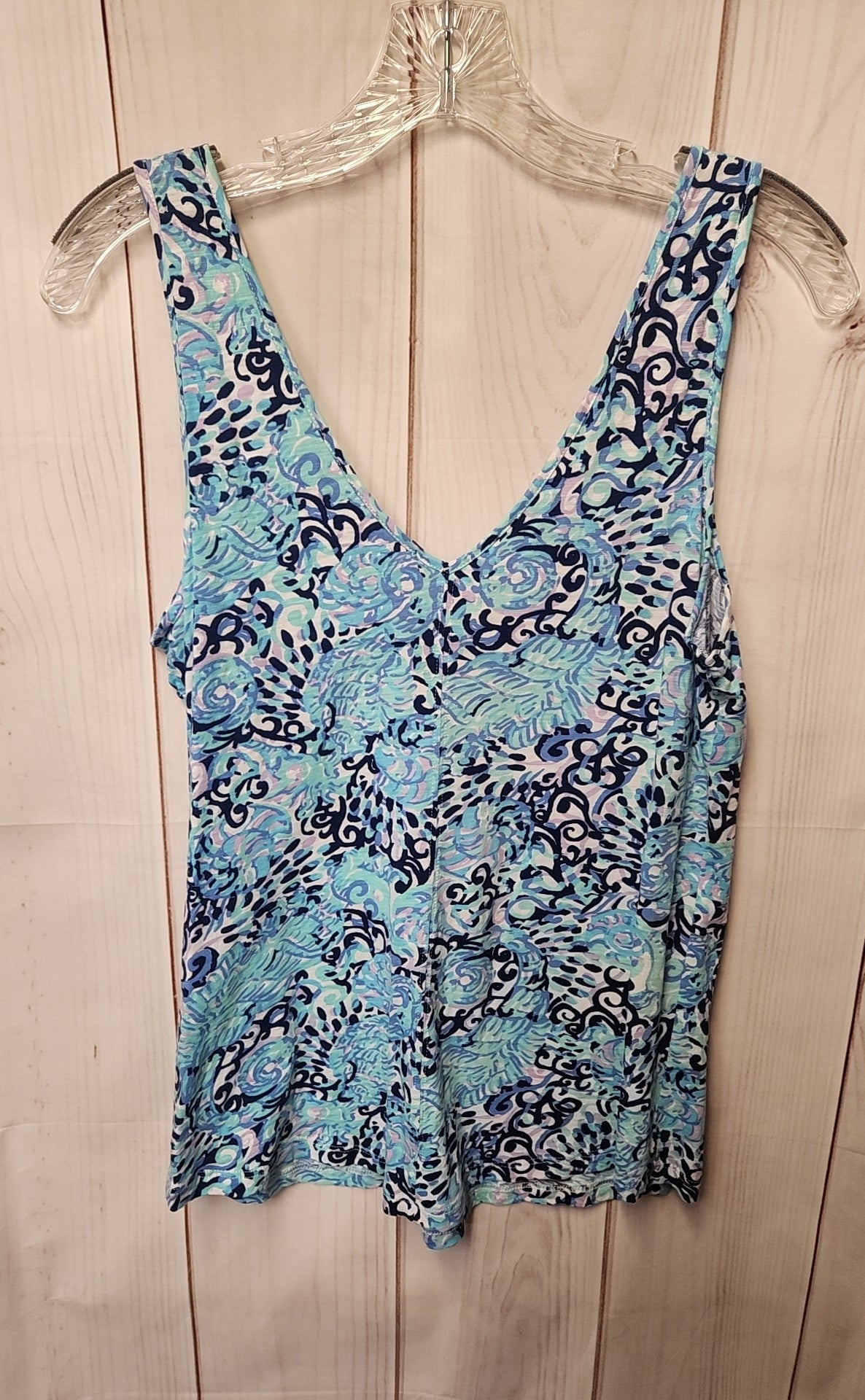 Lilly Pulitzer Women's Size S Blue Sleeveless Top