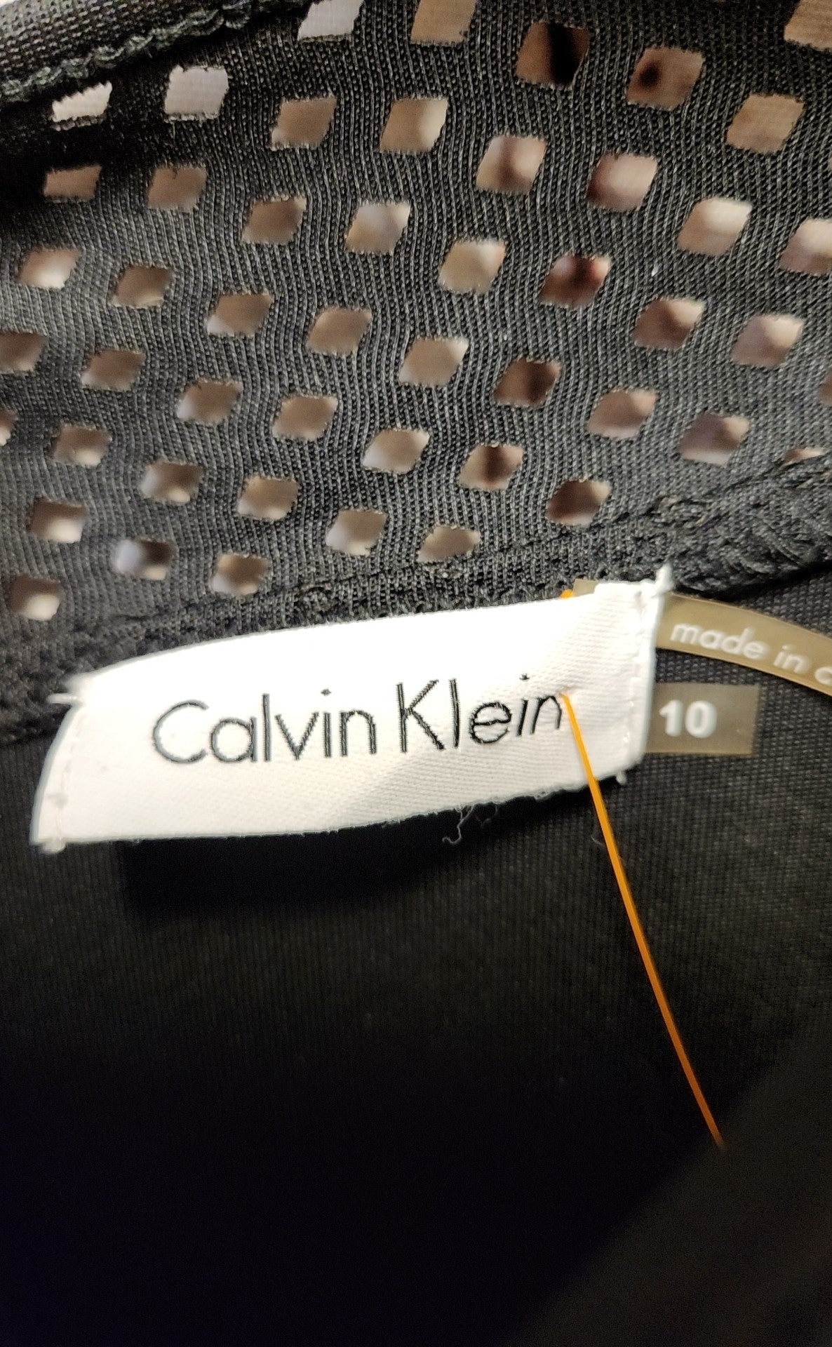Calvin Klein Women's Size 10 Black Dress