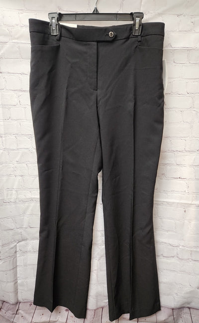 NWT Calvin Klein Women's Size 12 Black Pants Modern Fit